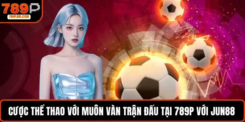 Cược thể thao với muôn vàn trận đấu tại 789P với Jun88 